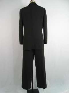 DESIGNER Pine Green Jacket Blazer Pants Suit Outfit 10  