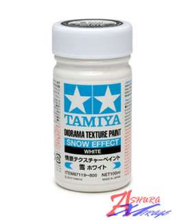 TAMIYA 87119 Diorama Texture Paint 100ml SNOW EFFECT WHITE  