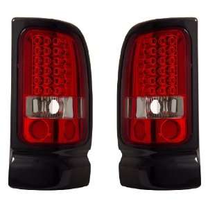  DODGE RAM 94 01 LED TAIL LIGHT RED/CLEAR NEW Automotive