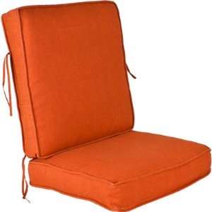   Texture Brick Boxed Edge Seat/Back Patio Cushion Patio, Lawn & Garden