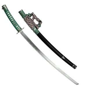   Swords Series 39  Inch Green Jintachi Sword, Black