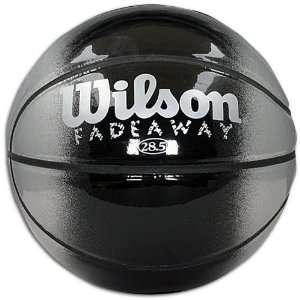  Wilson Womens Fadeaway Basketball ( Black/Silver 