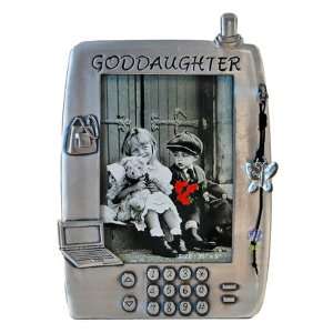  3.5 x 5 Goddaughter Pewter Picture Frame