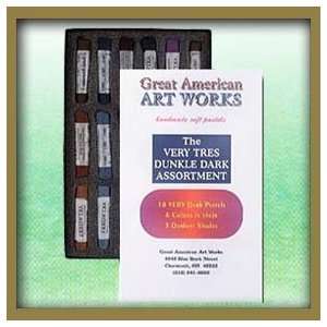  Great American Art Works Soft Pastel   Set of 18   Very 