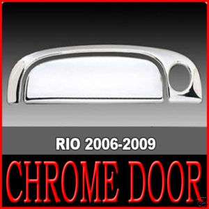 06   09 Kia Rio Rio5 Chrome Door Handle Cover 8pcs Kit  
