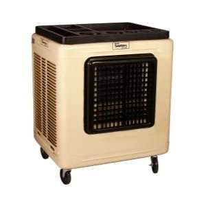  4;500 CFM mobile evaporative cooler; metal cabinet 