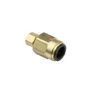   0615 Compression connector (brass)   15mm x 3/8 nut