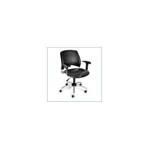  OFM Stars Swivel Plastic Chair with Arms