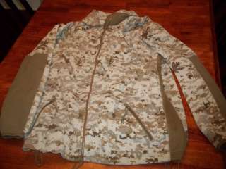 USMC desert digital MARPAT DSCP US military issue fleece coat full 