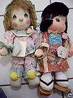 LOT OF 2 VINTAGE PRECIOUS MOMENTS DOLLS NWT NEW 1980S