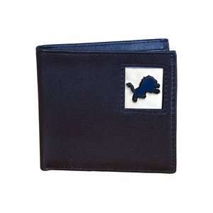  Detroit Lions Leather Bi fold Wallet