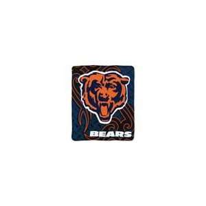  NFL Chicago Bears Tattoo Super Plush Throw Sports 