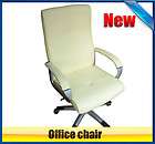 New cream white recline office chair Vibrating TV Massage Chair W 