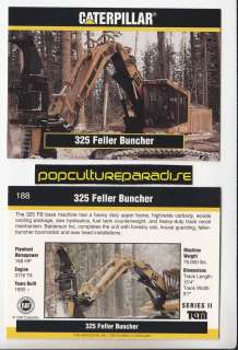   1994 CATERPILLAR 325 FELLER BUNCHER Heavy Truck 1994 Earth Movers CARD