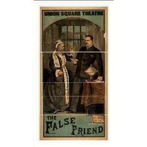  Historic Theater Poster (M), The false friend