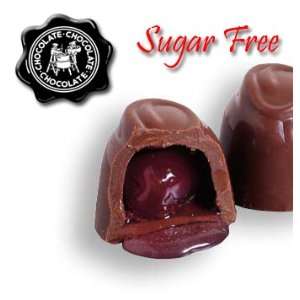 Sugar Free Dark Chocolate Cherry Cordials 1 Lb.  Grocery 