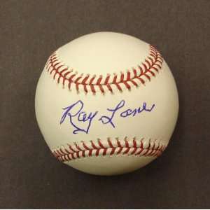 Ray Lane Autographed Official Major League Baseball  
