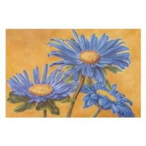  Blue Asters Poster Print