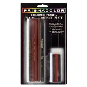 Prismacolor Colored Pencil Sketching Set, 10/Piece Set 
