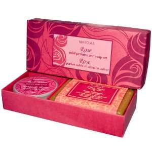  Solid Perfume and Soap Set, Rose