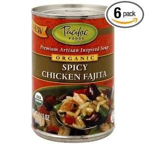 Pacific Soup Spicy Chicken Fajita, Gluten Free, 14.5000 ounces (Pack 