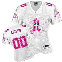 Reebok Kansas City Chiefs Womens 2011 Breast Cancer Awareness Fashion 