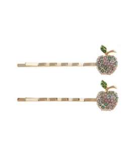 null (Multi Col) Apple Hair Slides  247068599  New Look