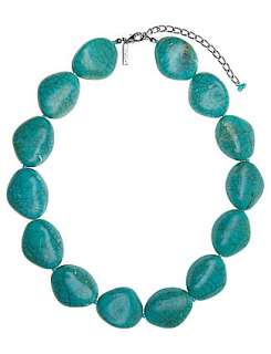 Chunky faux turquoise necklace by Lane Bryant  Lane Bryant