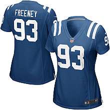 Womens Nike Indianapolis Colts Dwight Freeney Game Team Color Jersey 
