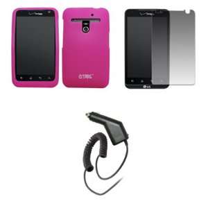  EMPIRE Hot Pink Silicone Skin Case Cover + Screen 