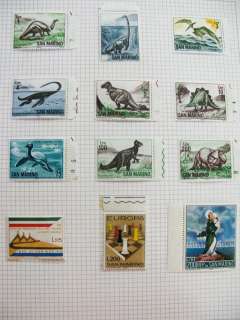 San Marino ALL MINT Stamp Collection  