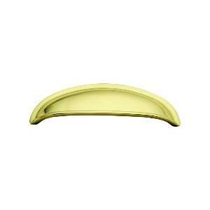  Belwith K7   Cup/ Bin Handle, Centers 3, Polished Brass 