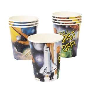  Outer Space Cups   Tableware & Party Cups Toys & Games
