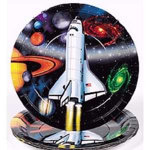  Outer Space Dinner Plates   Tableware & Party Plates 