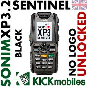 BNIB SONIM XP3.2 SENTINEL IN BLACK FACTORY UNLOCKED GSM  