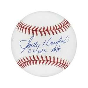  /Hand Signed MLB Baseball Inscribed 3 x W.S. MVP Los Angeles Dodgers