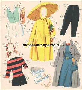 VINTAGE CAMPUS QUEENS PAPER DOLL LASER REPRO FREE SH W2  