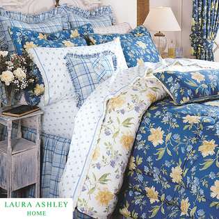    Laura Ashley Emilie Twin size 3 piece Comforter Set 