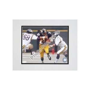  Franco Harris, Pittsburgh Steelers Double Matted 8 X 10 