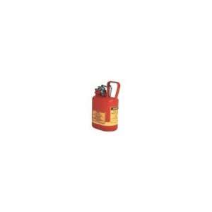 Gallon Red Type I Oval Polyethylene Safety Can For Flammables With 