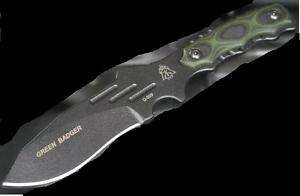 TOPS Green Badger Tactical Knife GNBR 01 New USA Made  