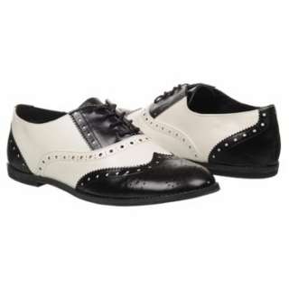 Womens Wanted Myrtle Black/White Shoes 