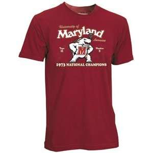  1973 Maryland Terrapins S/S T Shirt