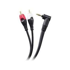    6 Ft. 1/8 Stereo to Dual Phono (RCA) Plug Y cable Electronics