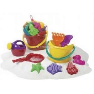  Backyard and Beyond 60700 Beach Toys (Red Pail) 