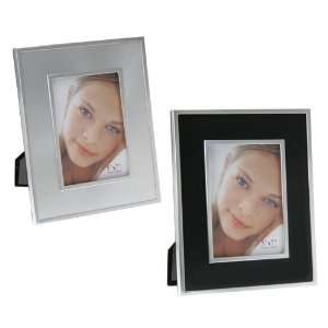 handsome 5x7 picture frame   silver 