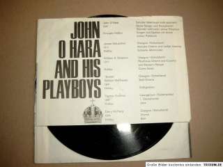 John O Hara and his Playboys / LP & Single w/autograph  