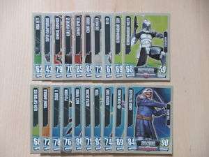 Star Wars Force Attax Serie 2 ,Star Karten 193 212 ☆*  