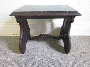 Victorian Satyr Carved Marbletop Table  