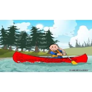    Canoeing Canoe Personalized Cartoon Mouse Pad 